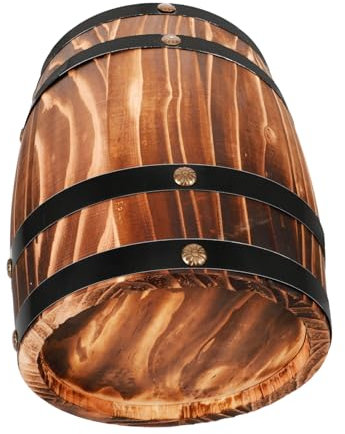 Warmhm Holzfass Deko Rustikal Weinfass Ornament Holz Handwerk Bar Dekoration Garten Landschaftsbau Foto Requisite Blumentopf Ersatz