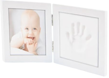 Alvar BABY - Fuß- und Handabdruck-Set für Schlafzimmerdekoration, Geschenk, Erinnerungsstück zur Geburt – einfach zu verwenden. Fertig in 3 Minuten.