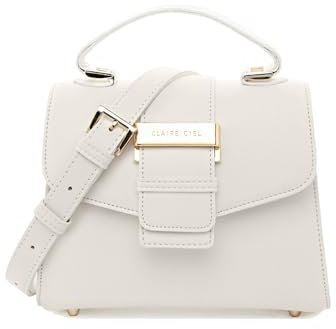 MER Bag S Damen Handtaschen Kreuz und Schultertasche, Weiss/opulenter Garten