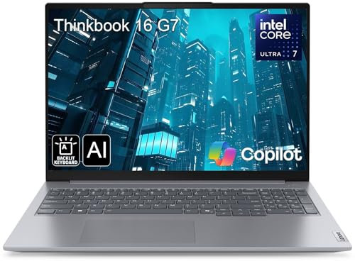 Lenovo IdeaPad Slim 3 Ordinateur portable 16 FHD+ pour bureau à domicile, Intel 8-Core i5-13420H (Beat i7-1355U), 24 Go de RAM DDR5, SSD PCIe 512 Go, WiFi 6, Bluetooth 5.2, copilote AI, Luna Grey