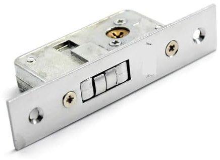 Hidden Sliding Door Lock with 3 Keys MMS232 G 1pcs