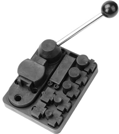 Ring Bending Tool, Ring Bender Machine, 5.83x4.72x0.79 inches, Wire Bender Pliers, Adjustable Mold Design, Heavy-Duty Construction, Ideal for Jewelry Making, Metalworking, Crafting