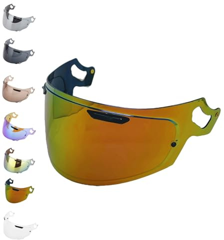EvoParts visor for Arai Quantum X - Concept X - Quantic - Chaser X - Rx7v - Rx7x - Concept XE - Renegade V - Profile V - Qv Pro - Signet X Vas V Pinlock Ready (Red)