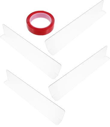 UKCOCO 4pcs Window Sill Pads Window Sill Guard Stable Defense Pet Safety Abs Plastic 28x7x3cm Elegance Blends Seamlessly with Home Décor for Homes Families