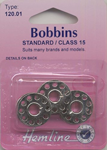 Hemline Madeira Class 15 Metal Bobbins