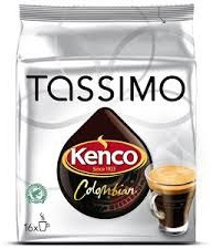 Tassimo Kenco Colombian 16 T-Discs (Pack of 4)