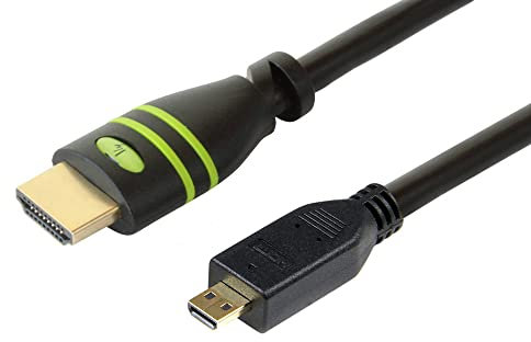 TECHLY ICOC HDMI-4-AD5 CABLE HDMI 5 M HDMI TIPO A (ESTÁNDAR) HDMI TIPO D (MICRO) NEGRO