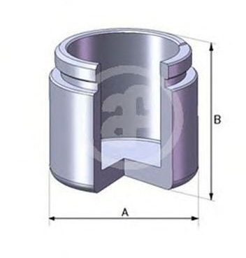 AUTOFREN SEINSA D02531 Bremssattel-Kolben 48mm Stahl