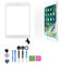 Hedywei - Pannello frontale/touch screen di ricambio per iPad Mini, con digitalizzatore, include circuito integrato (chip IC), attrezzi per il montaggio ed adesivo