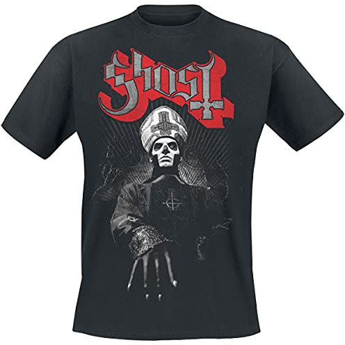Ghost Ring Photo Männer T-Shirt schwarz 5XL 100% Baumwolle Band-Merch, Bands