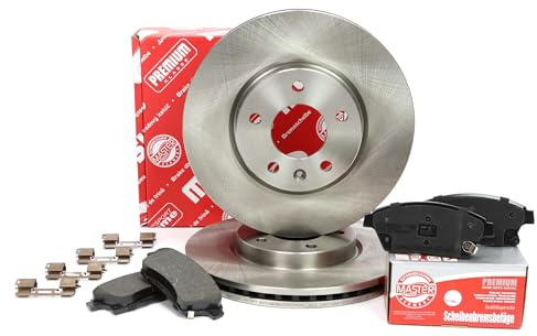 MASTER-SPORT Bremsenset Vorne Belüftet Ø300mm - Bremsscheiben und Beläge Kompatibel mit OPEL Astra J Sports Tourer P10 ASTRA J ZAFIRA TOURER C P12 Astra J GTC P10, CHEVROLET ORLANDO J309