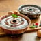Fluted Ring Cake Mould Non-Stick Springform Round Cake Tins for Baking Cake Tin with Non-Stick Coating Cake Pan, Easy Release Fluted Ring Tin (Golden - 24cm)
