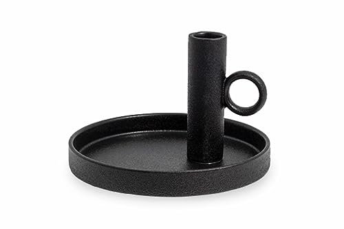 Storefactory LINDE Glossy Black Candlestick