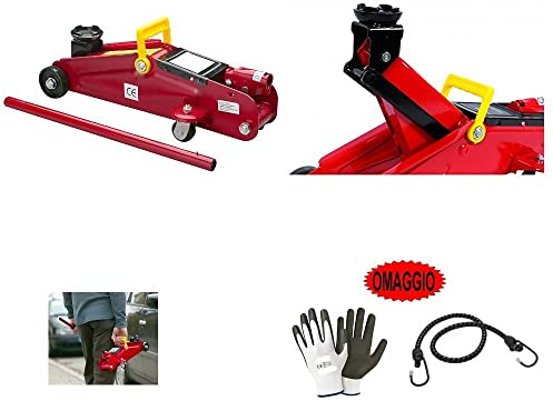 Kompatibel mit Mercedes GLC SUV hydraulischer Wagenheber für Autos mit Rangierwagenheber für Reifen mit Rangierwagenheber bis zu 2 Tonnen, einfacher Tragegriff für Transport