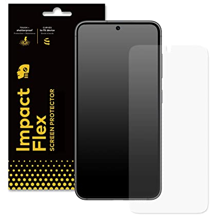 RhinoShield protection écran compatible avec [Galaxy S23] | Anti-chocs - Film protecteur flexible avec technologie de dispersion des chocs