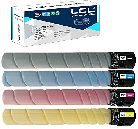 LCL Kompatibel Tonerkartusche TN324 TN-324K TN324K TN324C TN324M TN324Y A8DA150 A8DA450 A8DA350 A8DA250 High Yield (1 KCMY) Kompatibel für Konica Minolta BizHub C258 C308 C368