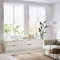Dream-seeker Plissee Pleated Shade White 4 Stück 80x120 cm(B×H) Lichtdurchlässig Klemmfix Ohne Bohren Rollo Für Fenster & Tür Plissee Kleben