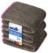 wolk Auto Trockentücher 1200 GSM Mikrofaser - 3 Stück - Farbe: grau/pink - Maße (BxH): 40,0 x 40,0 cm - Saugstark - Kratzfrei - Fusselfrei - Extra groß - PKW - Motorrad