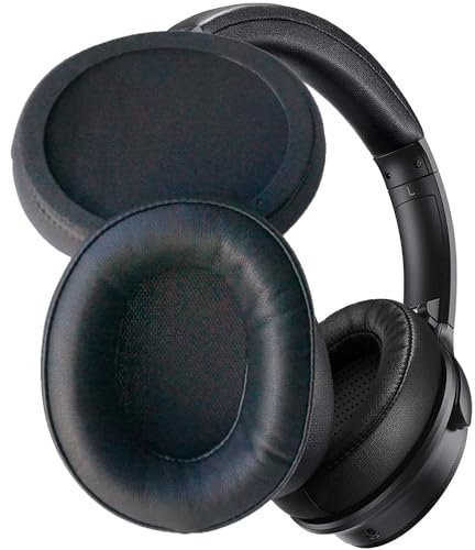 V-MOTA Earpads Compatible with Mpow H17 Active Noise Cancelling Headset (not Applicable to Other Model),Replacement Ear Cushions Repair Parts (Black 1 Pair)