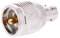 YIGZYCN BNC K Buchse Auf UHF J PL-259-Stecker Gerade RF Koax Adapter Stecker Staubkappe Schutz Sicherheitsstecker Adapter Buchse Koaxialkabel Kabel Lötanschluss Schottplatte Pressausgang