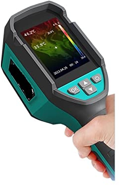 Termocamera, Misuratore di temperatura dell'imager della termocamera a infrarossi Tracciamento automatico Messa a fuoco massima e minima Uscita dati ricaricabile 9 ore Alta Risoluzione Con Precisione