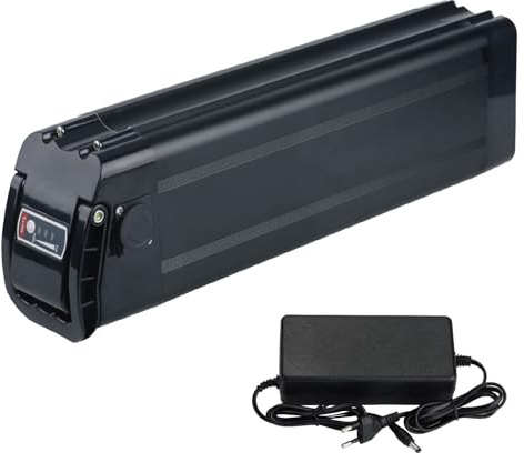 Ebike batería de Repuesto para Aldi para MiFa Trio para Samsung Zhenlong Phylion y Muchos más con Cargador 36V 48V Li-Ion batería de Bicicleta eléctrica (36A 18Ah)