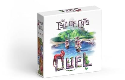 The City of Games – Die Isle of Cats – Duell, Strategie-Brettspiel, 2 Spieler, ab 8 Jahren
