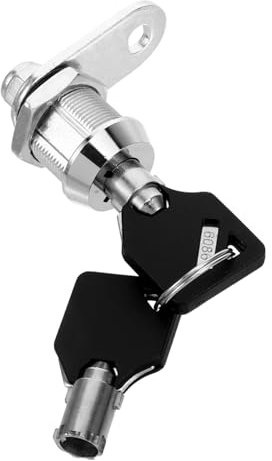 LIFKOME Cerradura De Seguridad Para Gabinete y Cerradura Metálica Eléctrica Para Caja Resistente y Antioxidante