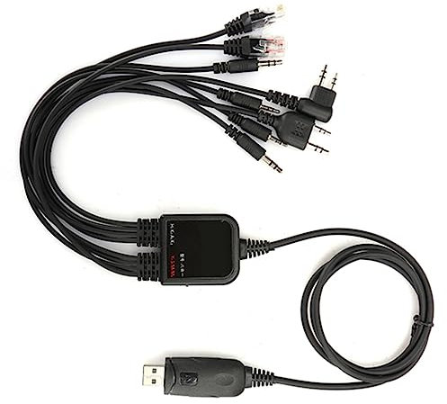 AKLOSIPY 8-in- USB Programming Cable for, Quansheng, TYT, & Radios