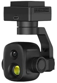 ZCDYGHU For SIYI ZT6 Mini Optical Pod, Dual Gimbal, 4K 8MP 6X for Zoom, Ultra Camera with Thermal Imaging, for Drones/UAVs