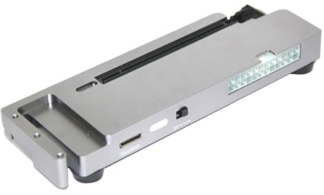XUMIUZIY EGPU Dock, Externe GPU Dockingstation, Oculink Eingang und PCIe 4.0 X16 Ausgang, 40 Gbit/s Datenübertragung, ATX/SFX Stromversorgung, für Grafikkarten der Serien