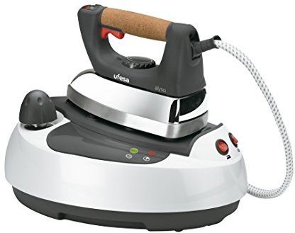 Ufesa PL1410 ferro da stiro a caldaia 850 W 1,20 L Antracite, Bianco