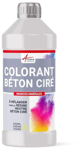 FARBSTOFF FÜR BETON CIRE - NUANCES MINERALES Creme Elfenbein - 250 ml