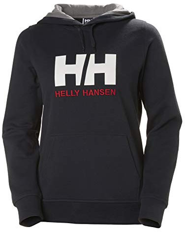 Helly Hansen Damen W HH Logo Hoodie, Marineblau, XL