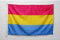 AZ FLAG - Drapeau Pansexualité - 45x30 cm - Pavillon Nautique Lgbt - Omnisexualité - Pansexuel Spécial Bateau Et Extérieur En Maille Bloquée Avec Anneaux Plastiques Intégrés - 30g