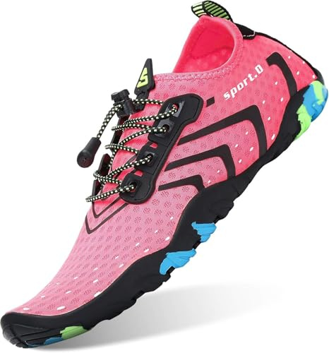 SAGUARO Chaussure Aquatique Homme Chaussures de Natation pour Femmes Chaussures de Plage Chaussures de Yoga Chaussures Antidérapantes à séchage Rapide d'eau Chaussures pour Légère Fitness