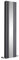 Milano Icon Anthracite Vertical Double Flat Panel Radiator Full Length Mirror - 1600mm x 385mm