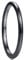 Vakki Damen 2mm Schmal Ringe Schwarz Poliert Ring aus Wolframkarbid Modeschmuck Größe 66(21.0)