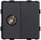 BSEED DIY 1/2 TV Outlet Schwarz Steckdose