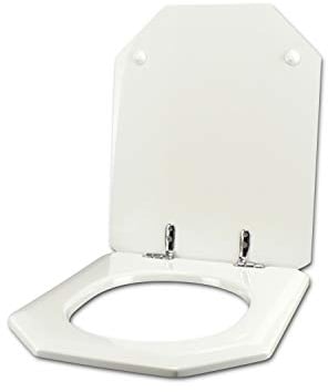 WC-Sitz für GEBERIT SPHINX MYCENE 15 weiß Reißverschluss Chrom normal oder verlangsamt Softclose