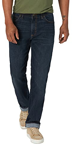 Lee Herren Extreme Motion Straight Taper Jeans, Wikinger, 36W / 32L