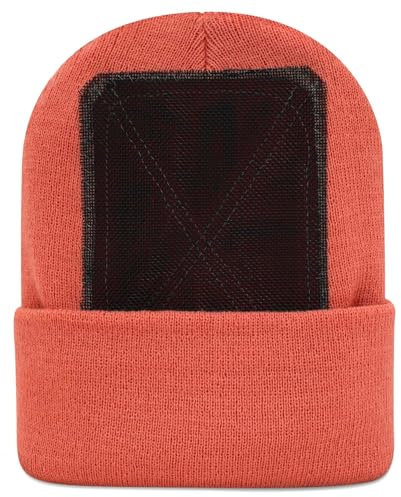 BACKSPIN Sportswear - Headspin Beanie - Cap Mütze, Farbe:Korallenrot, Größe:One Size