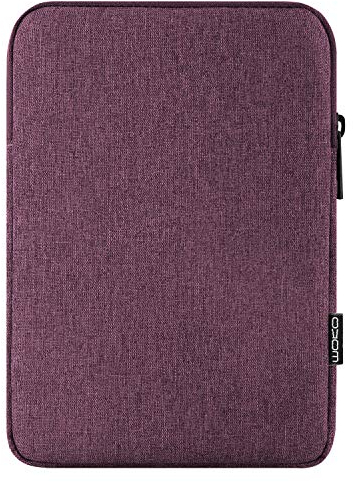 MoKo 7-8 Hülle für Tablet, Sleeve Schutzhülle aus Polyester Tablet Tasche Kompatibel mit iPad mini (6. Gen) 8.3 2021, iPad mini (5. Gen) 7.9 2019, iPad mini 1/2/3/4, Tab A 8.0 - Violett