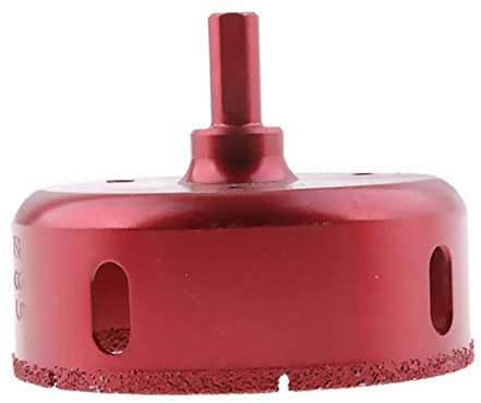 ExcInter 1PCS 70mm Diamond Drill Bit Brazing Core Hole Saw Extractor Remover Tools for Tile Glass Marble Ceramic
