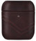 Bullstrap Premium Ledertasche kompatibel mit Apple AirPods 1 & 2, kabelloses Laden, zweiteiliges Design (Bourbon Brown)