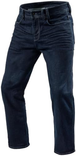 Revit Lombard 3 RF Motorrad Jeans, dunkelblau, 30