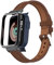 T-BLUER Compatibile con Xiaomi Mi Watch Lite/Redmi Watch Lite Bracciali,Accessori per Cinturino in Pelle di Ricambio con Telaio in Metallo per Redmi Watch Lite Fitness Tracker,Marrone
