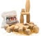 NatureXcaps Fred's STAPELSTEINE - FSC® 100% - Montessori Spielzeug - Holzspielzeug ab 3 Jahre - Balanciersteine für Kinder - Lernspielzeug ab 3 Jahre - Waldorf-orientiert & Sensorik Spielzeug