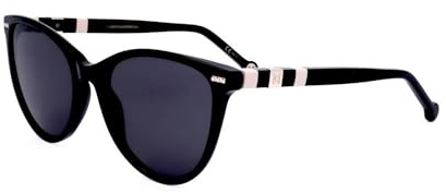 Carolina Herrera Her 0107/s KDX/IR BLACK NUDE Sunglasses Women's Acetate, Standard, 57