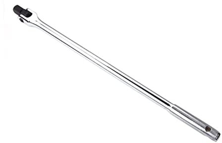 Clé à Douille Levier de Force Longue Direction Tige de Type F Outil à Main de Réparation à Tête Réglable Barre de Disjoncteur à Cliquet Extra Longue